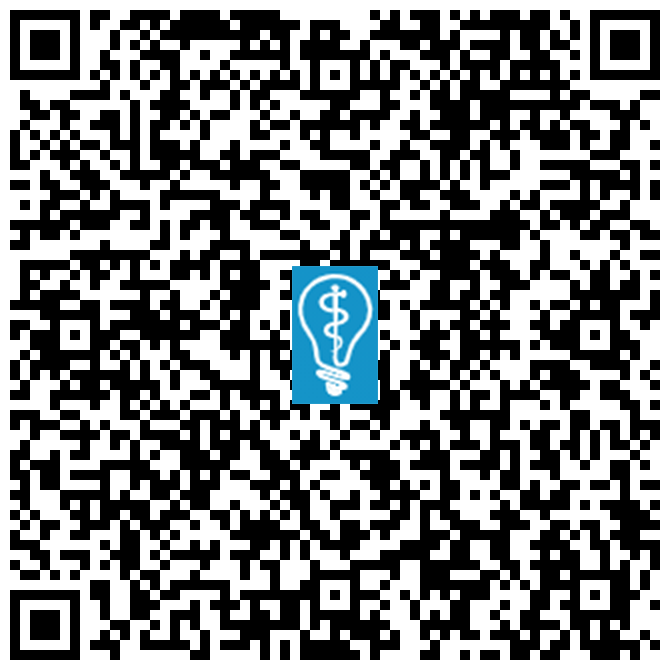 QR code image for Partial Denture for One Missing Tooth in Doral, FL